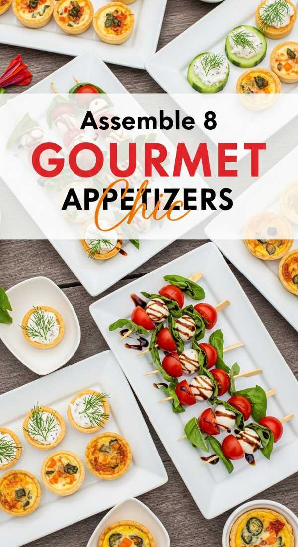 Assemble 8 Gourmet Appetizer Skewers For Guests 6a0db3e04c758