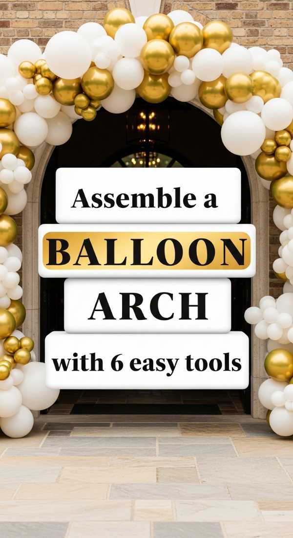 Assemble A Balloon Arch With 6 Easy Tools 69f871607d5f9