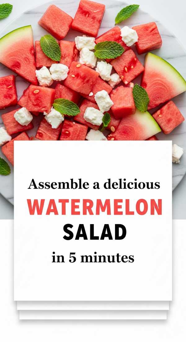 Assemble A Delicious Watermelon Salad In 5 Minutes 6a06c1fa1de07