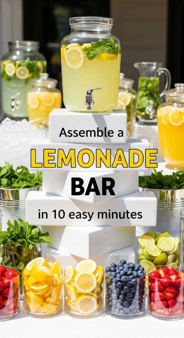 Assemble A Lemonade Bar In 10 Easy Minutes 6a0703b8a58b9