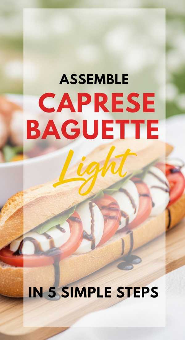 Assemble A Light Caprese Baguette In 5 Simple Steps 6a044ae226443