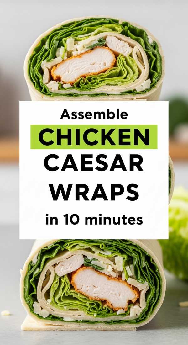 Assemble Chicken Caesar Wraps In 10 Minutes 6a0015f378520