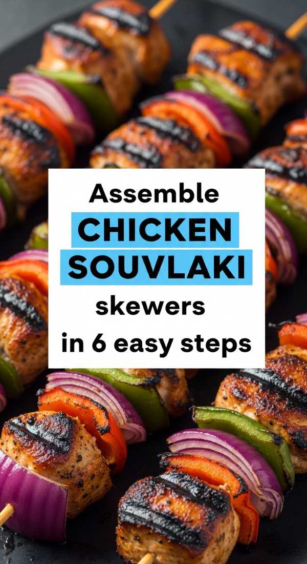 Assemble Chicken Souvlaki Skewers In 6 Easy Steps 6a0423898acb4