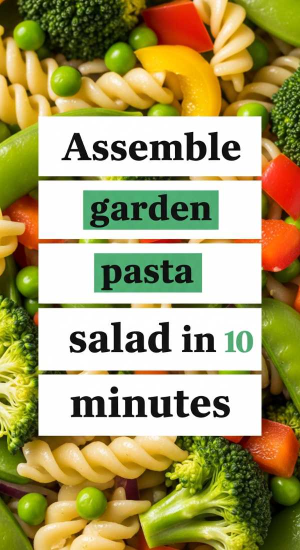 Assemble Garden Pasta Salad In 10 Minutes 6a041685c3d01