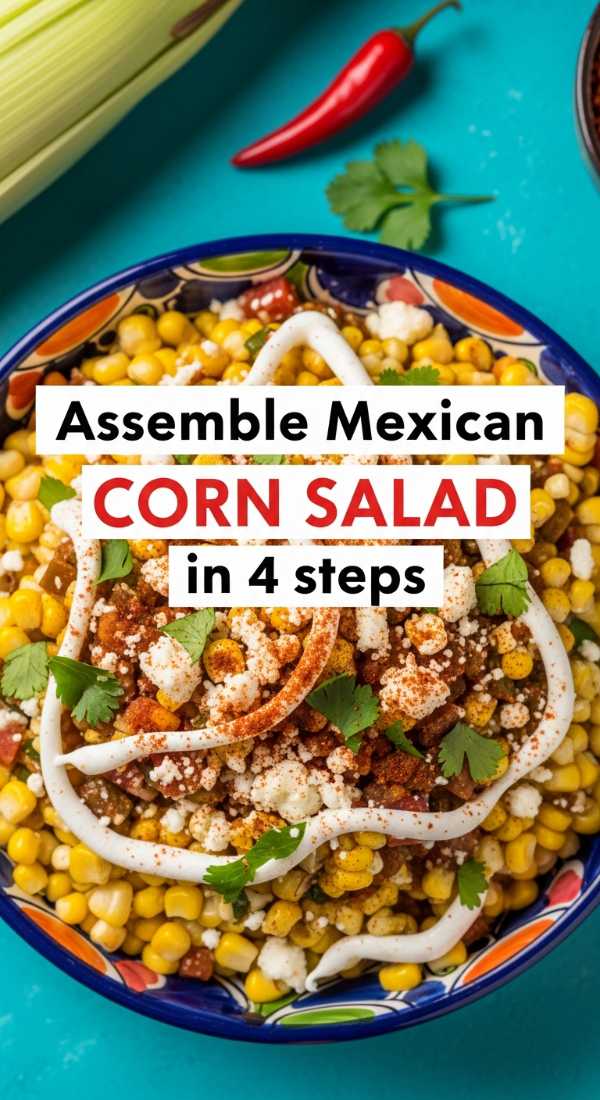 Assemble Mexican Corn Salad In 4 Steps 6a1429675febd
