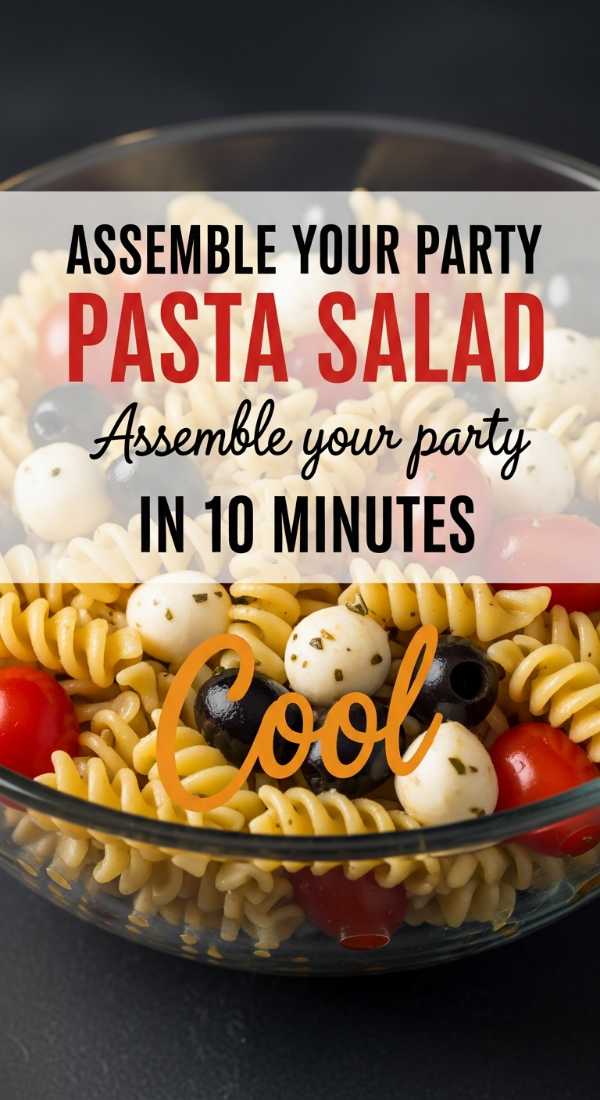 Assemble Your Party Pasta Salad In 10 Minutes 6a149b056ada6