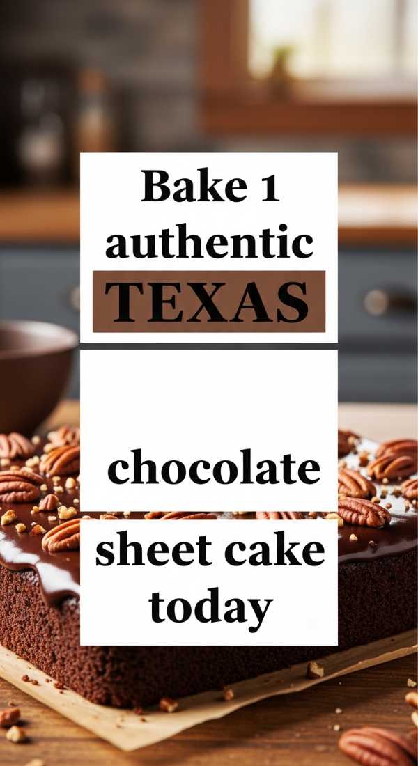 Bake 1 Authentic Texas Chocolate Sheet Cake Today 6a06c1f0377e7