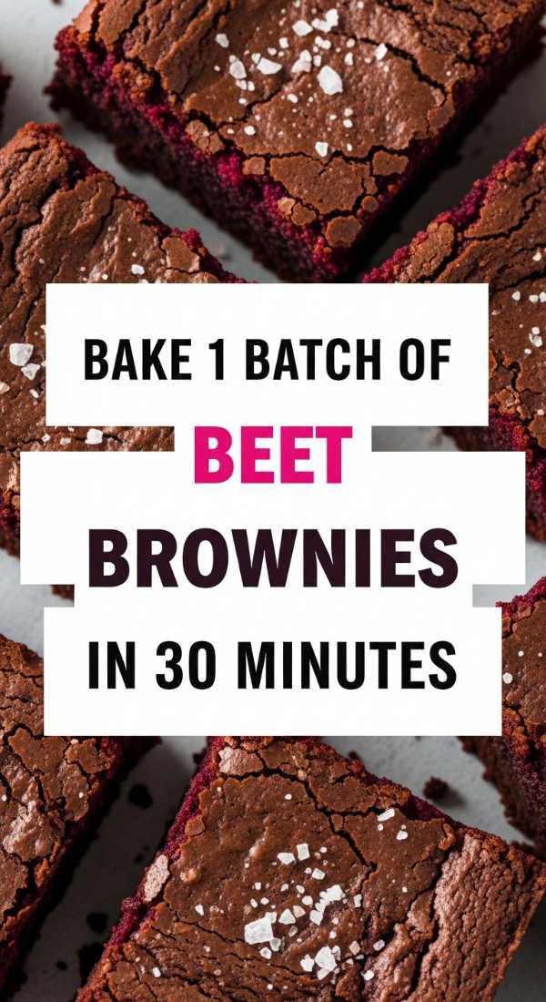 Bake 1 Batch Of Beet Brownies In 30 Minutes 6a04238e3bb10