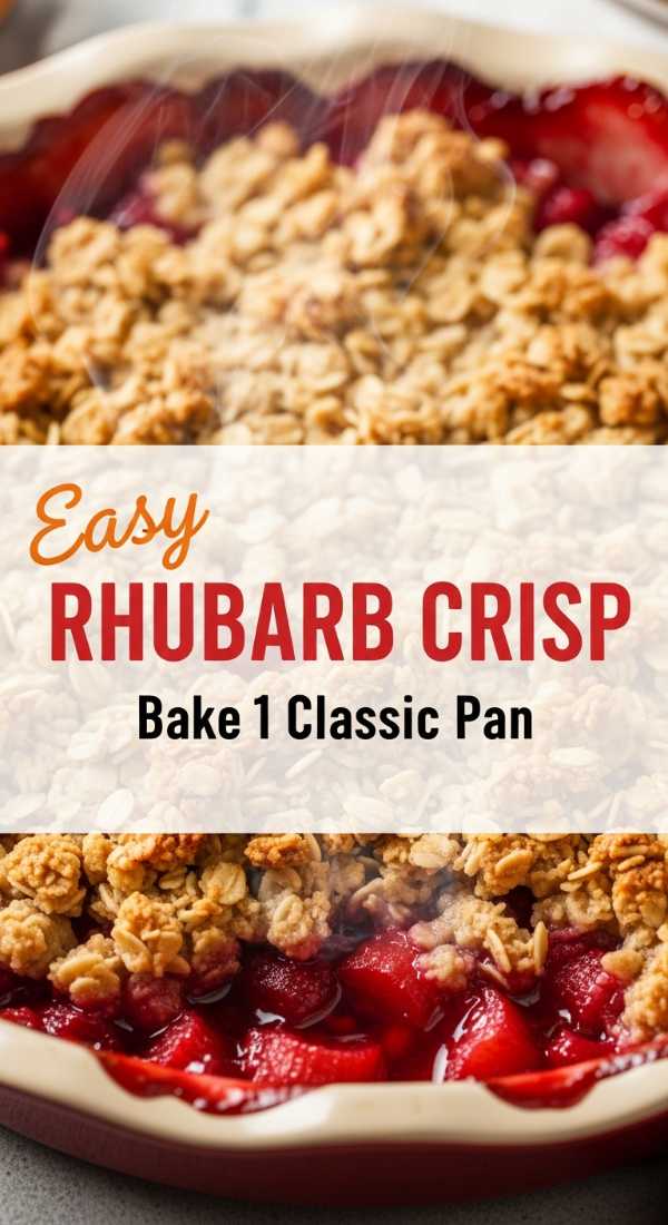 Bake 1 Classic Pan Of Rhubarb Crisp Recipe 69f71b17200f8