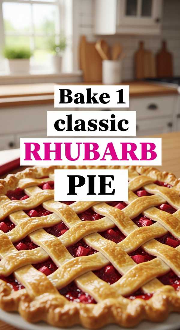 Bake 1 Classic Rhubarb Pie 6a06c39860f6e
