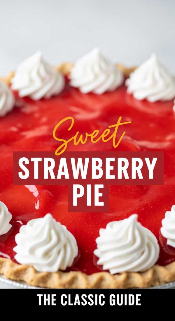 Sun, Sand, and Snacks: Your Complete Guide to Summer Cooking Bake 1 Classic Shoneys Strawberry Pie Fast 69fd742259e0f