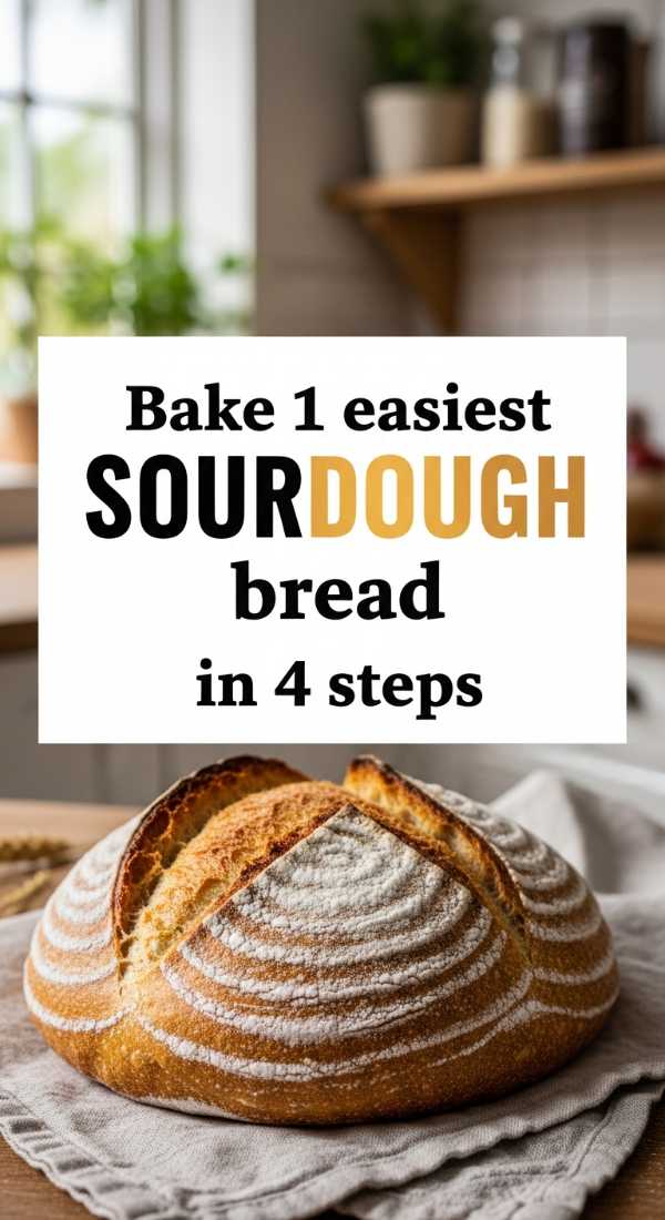 Bake 1 Easiest Sourdough Bread In 4 Steps 6a06cfed4b5cb