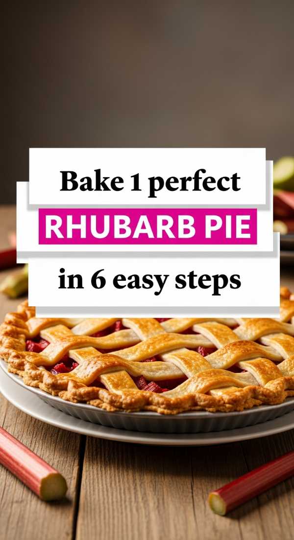 Bake 1 Perfect Rhubarb Pie In 6 Easy Steps 6a06ee5914123
