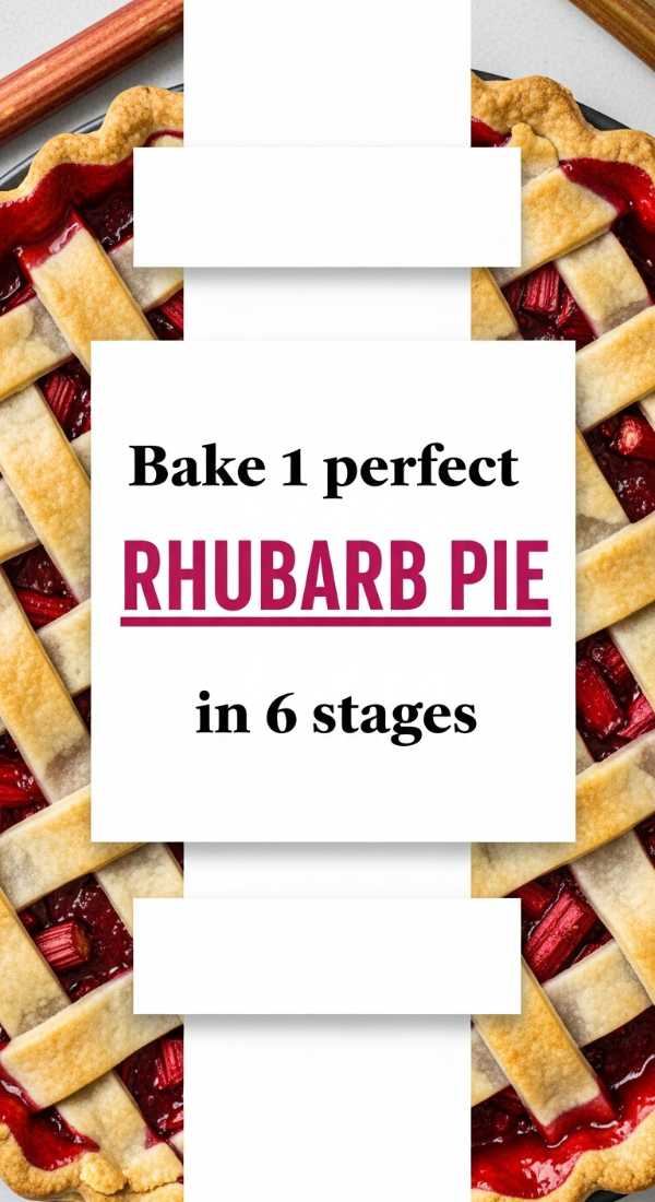 Bake 1 Perfect Rhubarb Pie In 6 Stages 6a07038eeaefe
