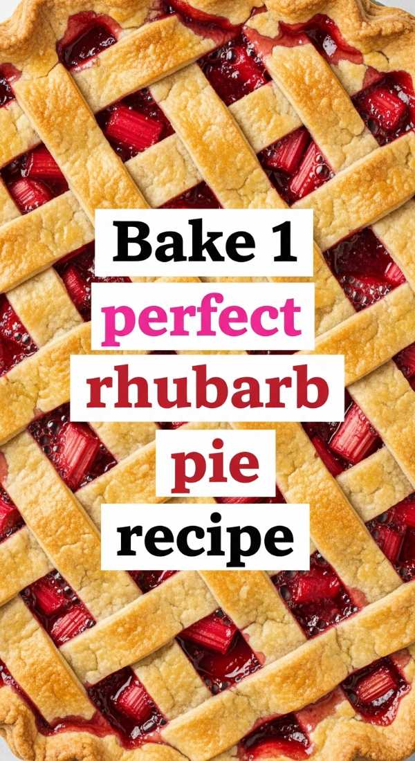 Bake 1 Perfect Rhubarb Pie Recipe 6a06cff42311f