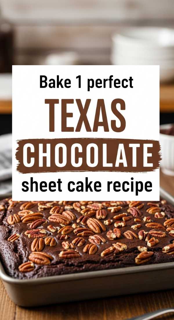 Bake 1 Perfect Texas Chocolate Sheet Cake Recipe 6a06ee6f308fd