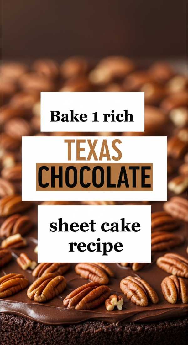 Bake 1 Rich Texas Chocolate Sheet Cake Recipe 6a10d060778b1