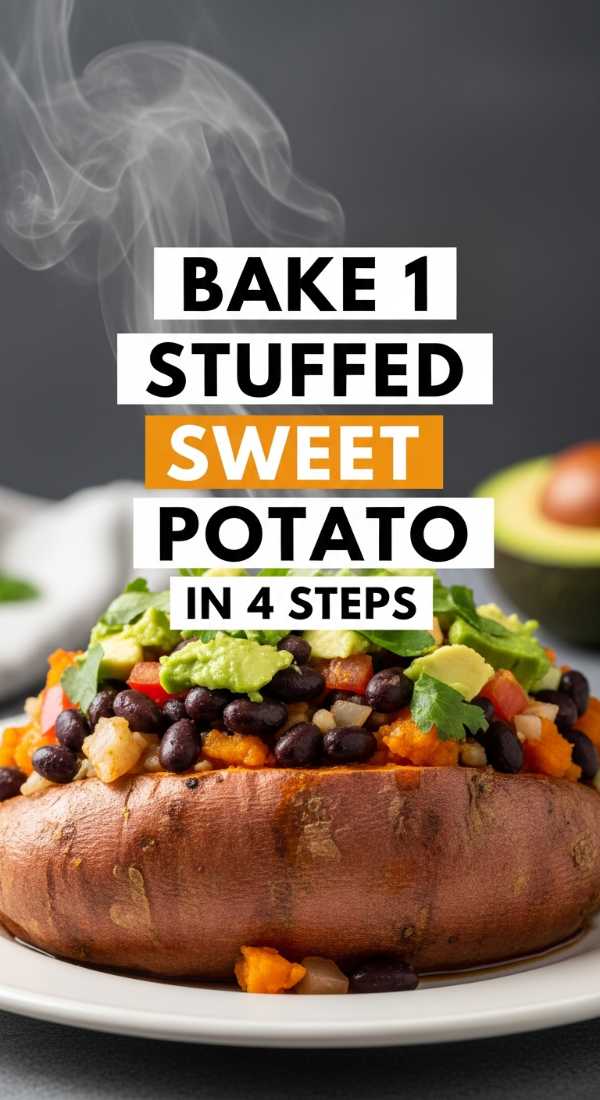 Bake 1 Stuffed Sweet Potato In 4 Steps 69fc175928ded