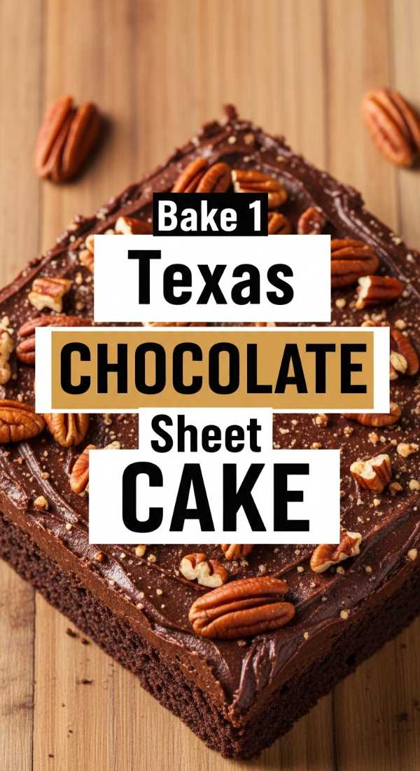 Bake 1 Texas Chocolate Sheet Cake 6a06c396f2075