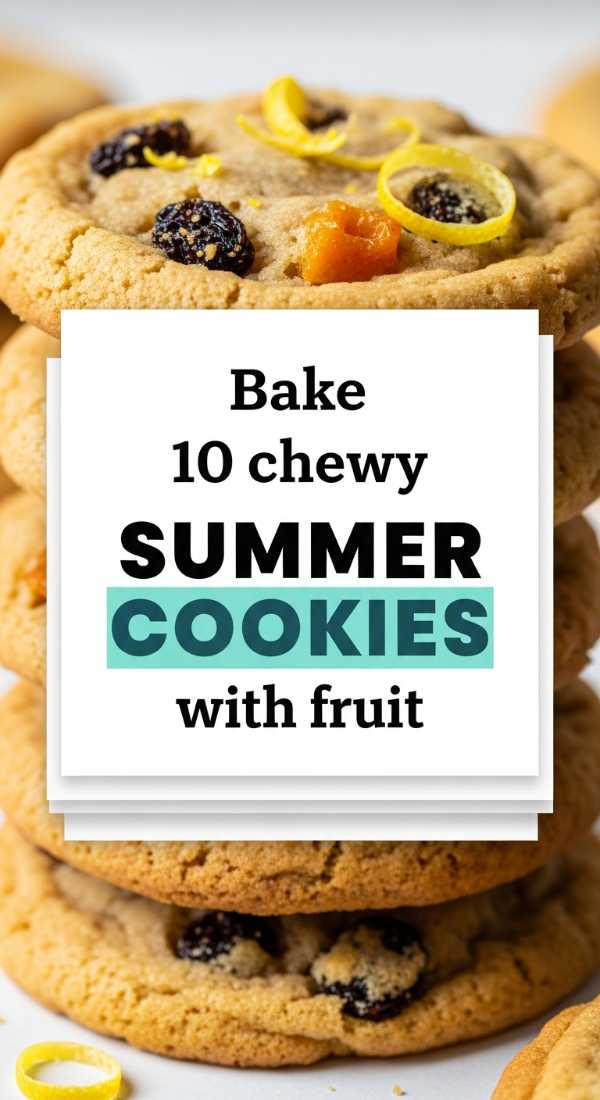 Bake 10 Chewy Summer Cookies With Fruit 6a0706cd5fd64