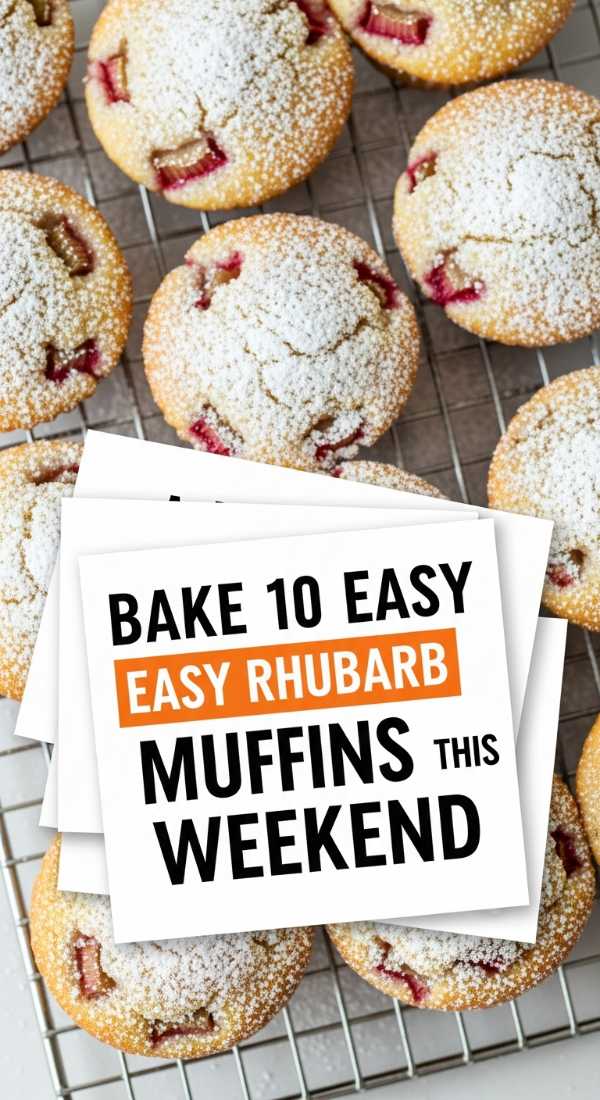 Bake 10 Easy Rhubarb Muffins This Weekend 69fd888bb38e9