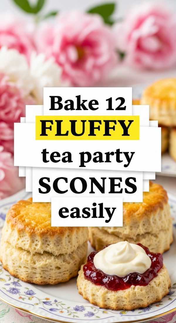 Bake 12 Fluffy Tea Party Scones Easily 6a031c23d7a9f