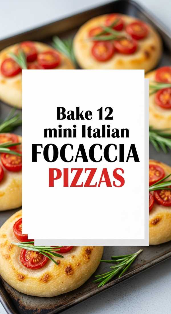 Bake 12 Mini Italian Focaccia Pizzas 69f47ee74e4eb