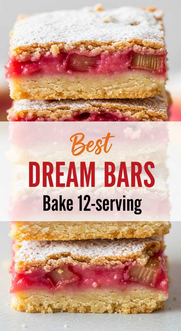 Beyond the Pie: The Ultimate Guide to Summer Rhubarb Bake 12 Serving Rhubarb Dream Bars Tonight 6a00269ae339b