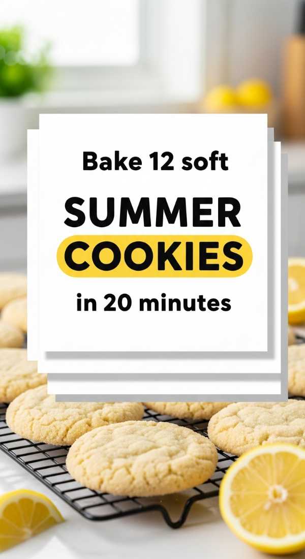 Bake 12 Soft Summer Cookies In 20 Minutes 6a070b614763d