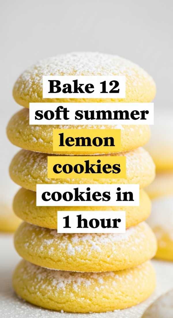 Bake 12 Soft Summer Lemon Cookies In 1 Hour 6a06c20db6889