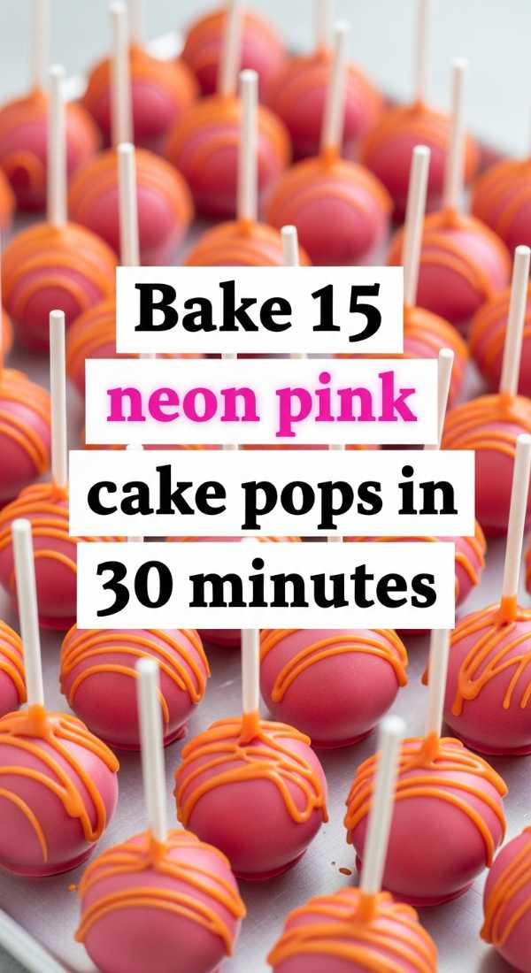 Cheers to Love: Your Definitive Wedding Party Checklist Bake 15 Neon Pink Cake Pops In 30 Minutes 6a005685eb62f