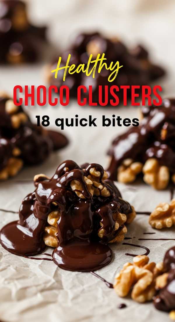 Bake 18 Dark Chocolate Walnut Clusters In 10 Minutes 69fd74100995d