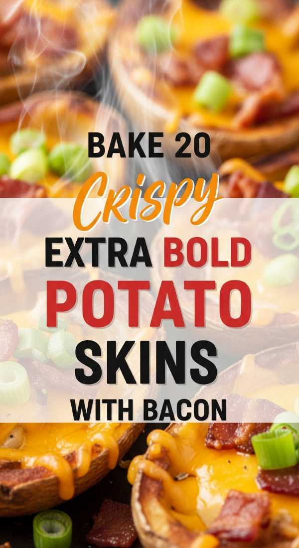 Bake 20 Crispy Potato Skins With Bacon And Chives 6a1499bc6747f