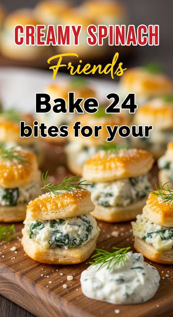 No Forks Allowed: The Best Party Appetizers for Every Occasion Bake 24 Creamy Spinach Bites For Your Friends 6a1499c16748c