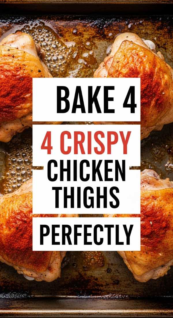 Bake 4 Crispy Chicken Thighs Perfectly 6a142eca8d2de