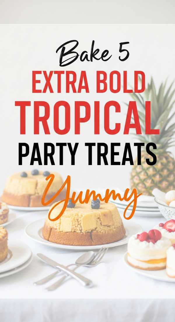 Bake 5 Tropical Party Treats Easily 6a189f8d1628c
