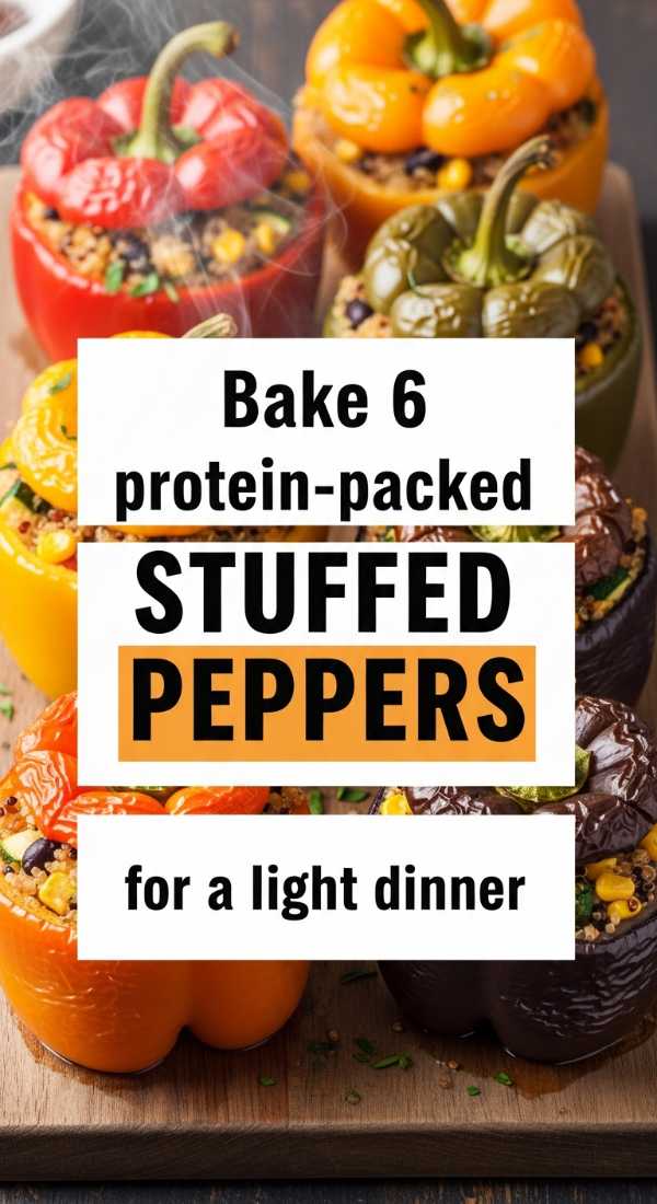 Bake 6 Protein Packed Stuffed Bell Peppers For A Light Dinner 69fd8aac8abb4