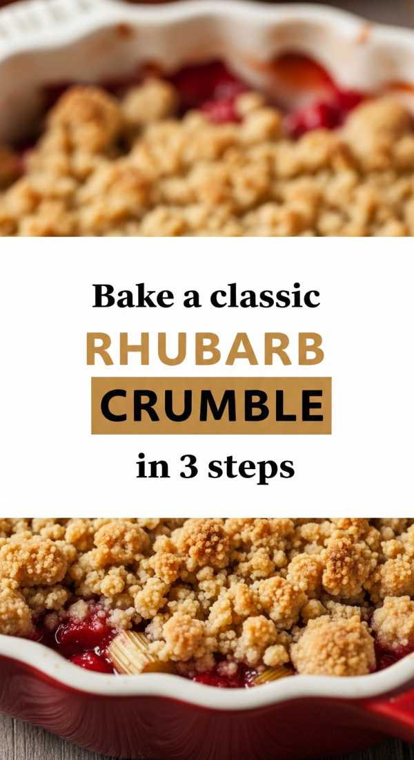 Bake A Classic Rhubarb Crumble In 3 Steps 69f447492cf0d