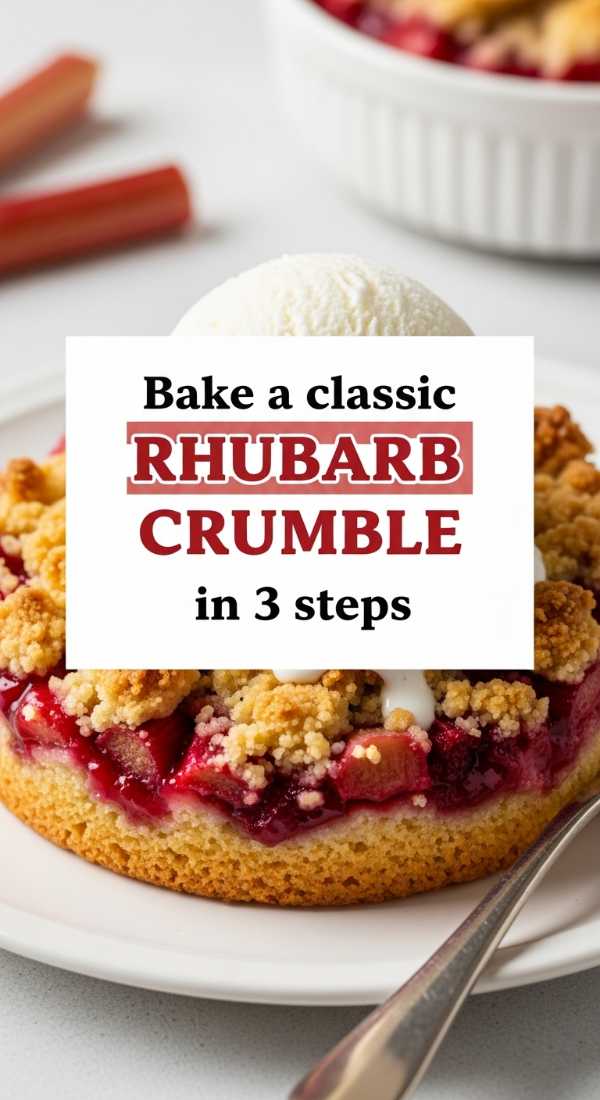 Bake A Classic Rhubarb Crumble In 3 Steps 69fd8cc278cc6
