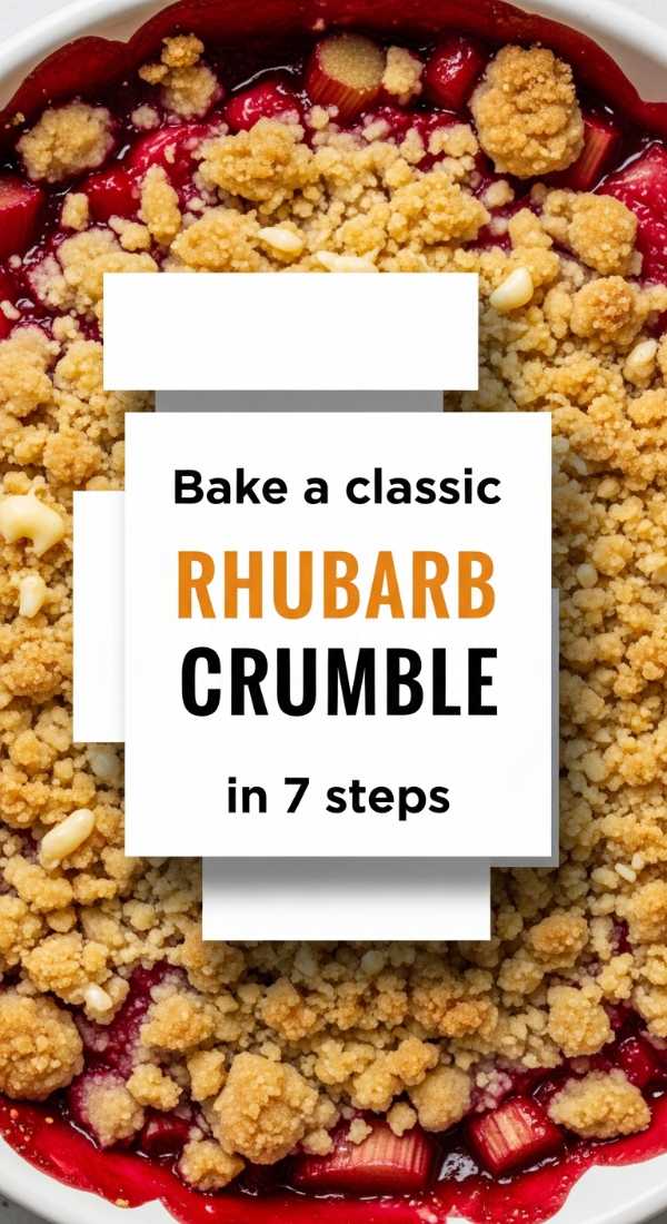 Bake A Classic Rhubarb Crumble In 7 Steps 69fc190400c46