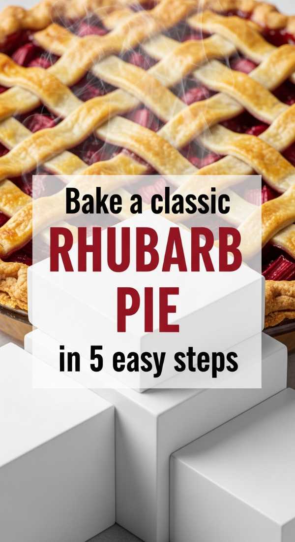 Bake A Classic Rhubarb Pie In 5 Easy Steps 6a06c8fd08f82