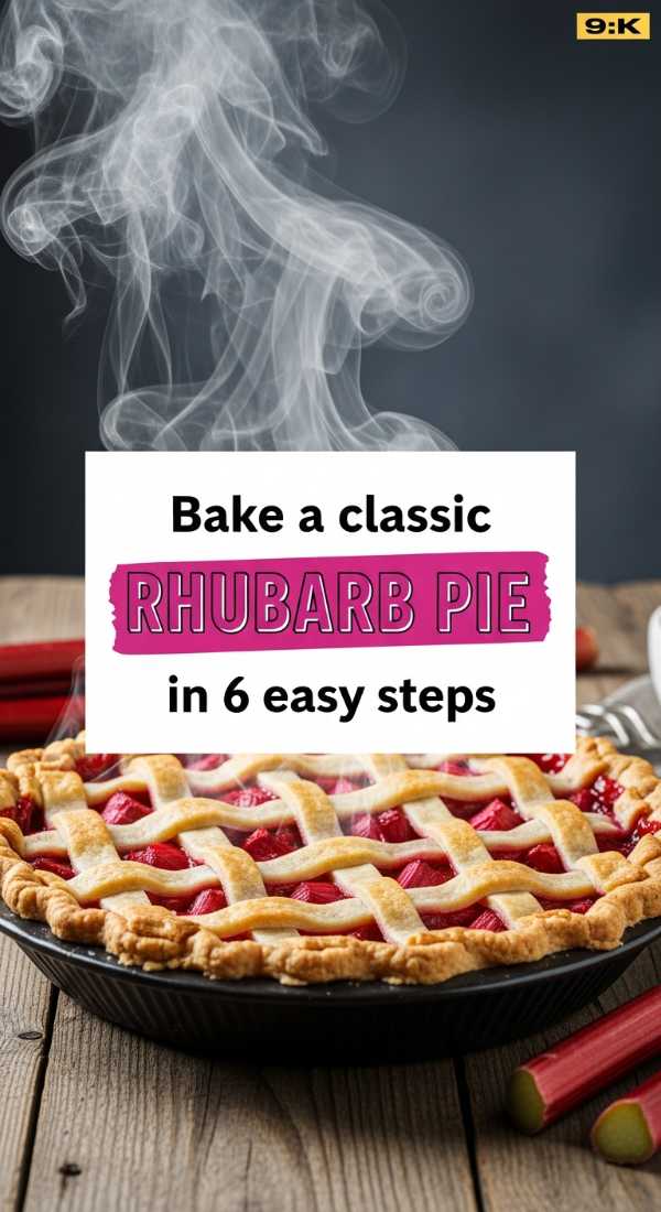 Bake A Classic Rhubarb Pie In 6 Easy Steps 6a070375766d7
