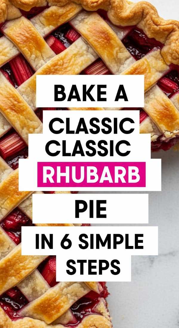 Bake A Classic Rhubarb Pie In 6 Simple Steps 6a06feb4aace1