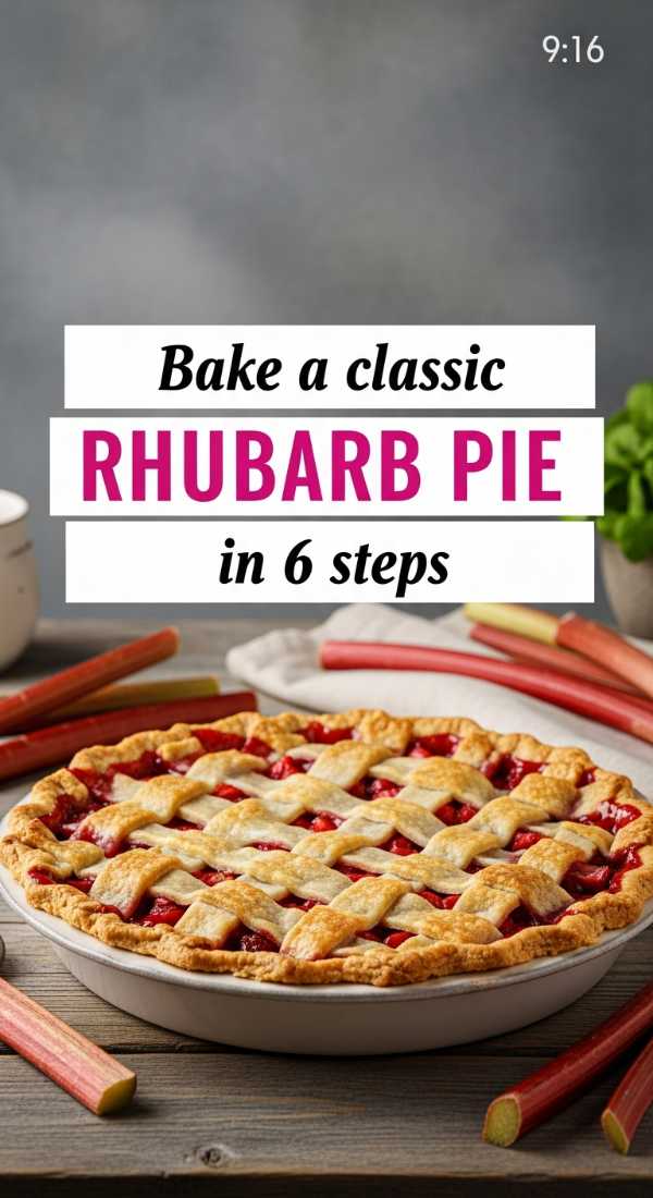 Bake A Classic Rhubarb Pie In 6 Steps 6a06c56b8684f