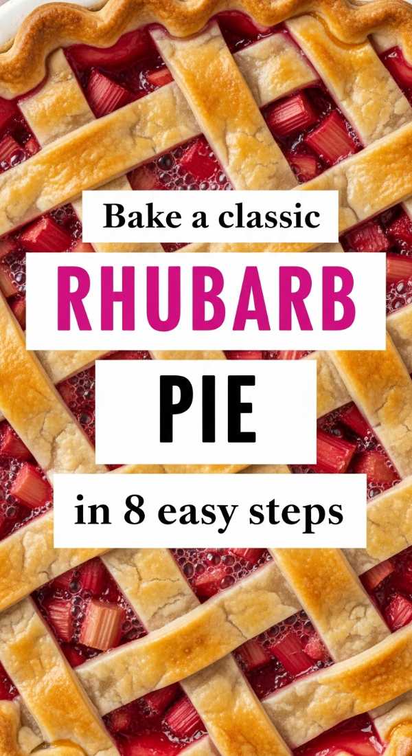Bake A Classic Rhubarb Pie In 8 Easy Steps 6a06ee46789ec