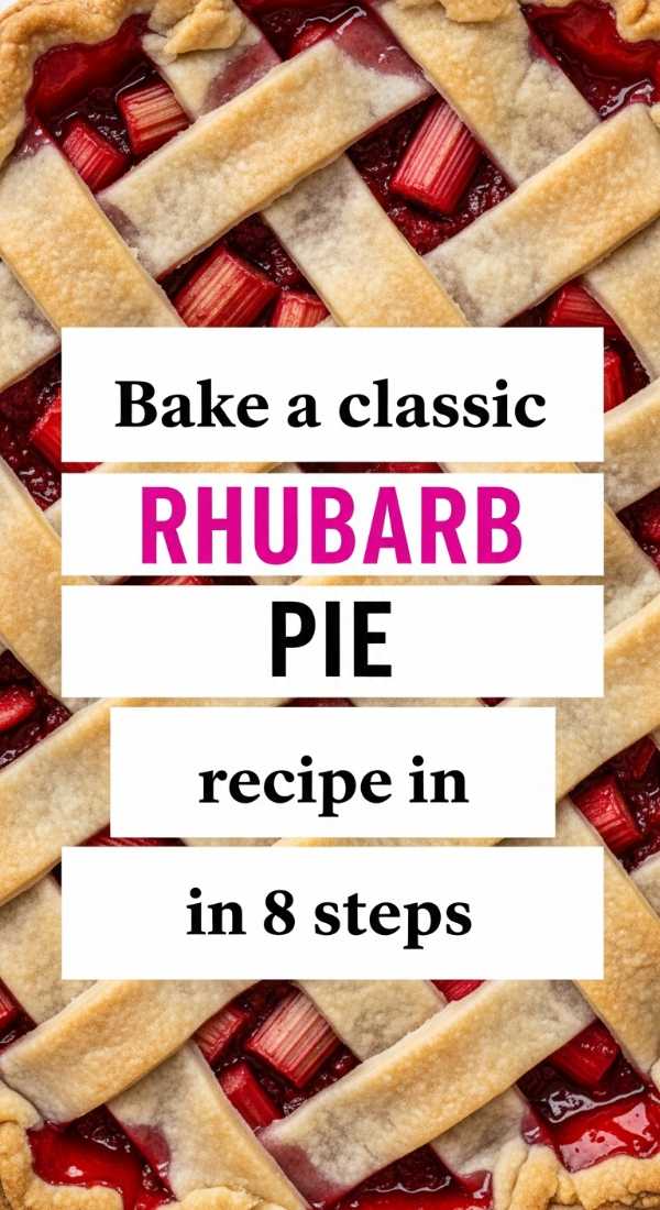 Bake A Classic Rhubarb Pie Recipe In 8 Steps 6a06c91a6ccbd