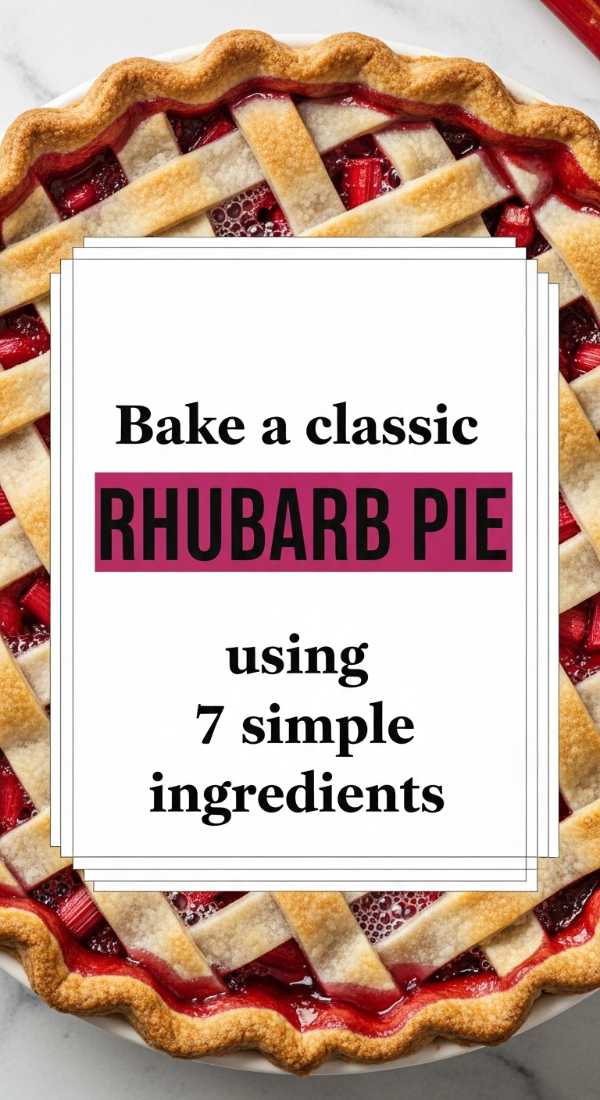 Bake A Classic Rhubarb Pie Using 7 Simple Ingredients 6a070391afb87