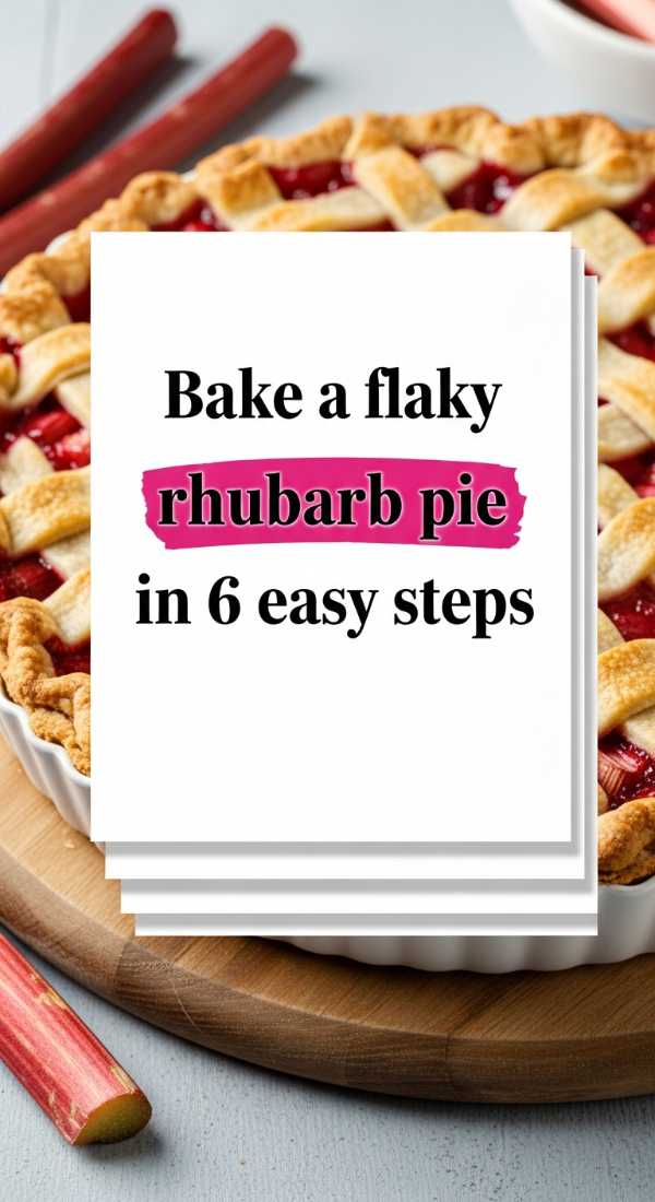 Bake A Flaky Rhubarb Pie In 6 Easy Steps 6a06bdd78865a