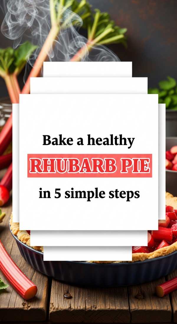 Bake A Healthy Rhubarb Pie In 5 Simple Steps 6a06cff81b163