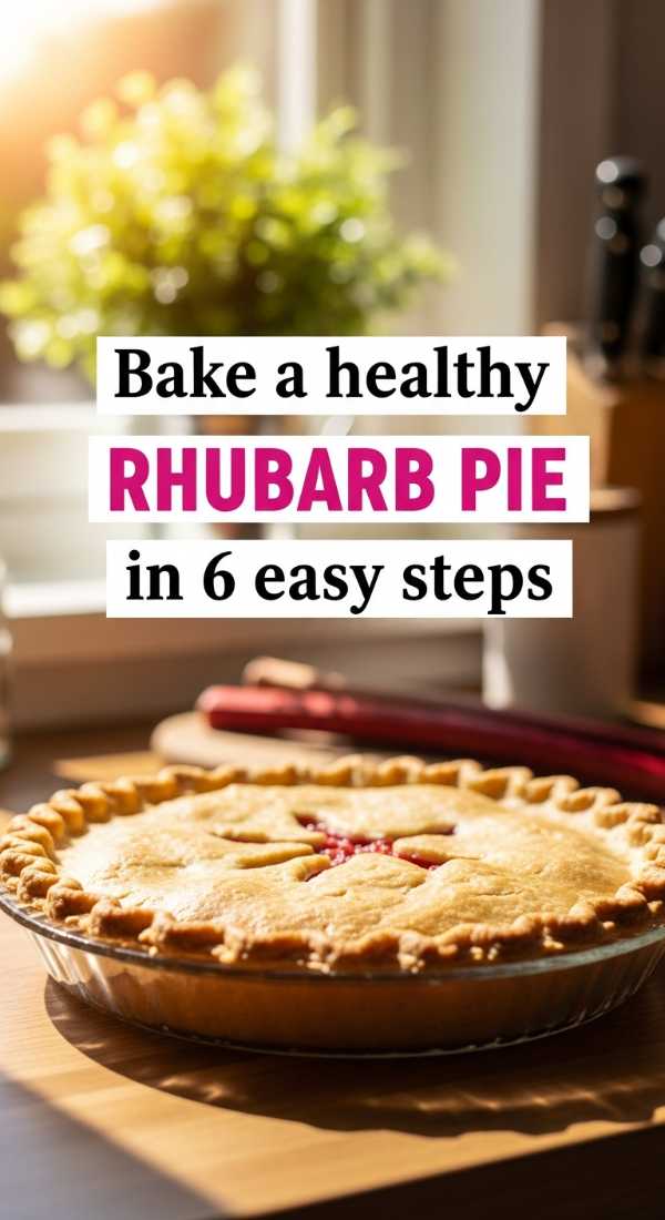 Bake A Healthy Rhubarb Pie In 6 Easy Steps 6a0707010f27d